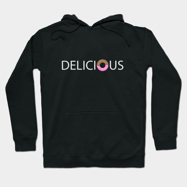 Delicious Artistic typography design Hoodie by DinaShalash